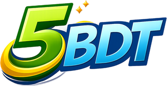 5 bdt বাংলাদেশের গেমিং লোগো
